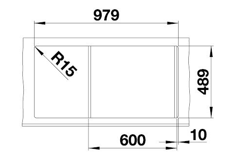 BLANCO AXIS III 6 S-IF-1