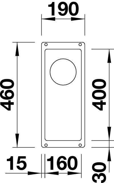 BLANCO SUBLINE 160-U