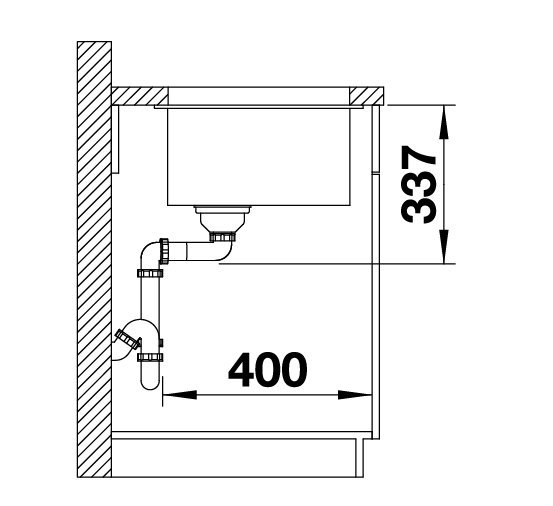 BLANCO SUBLINE 800-U-3