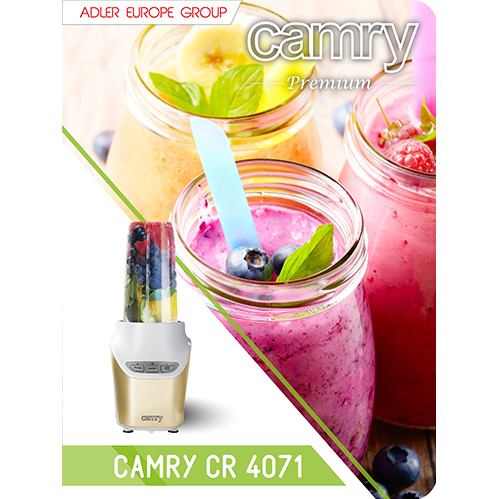 CAMRY CR 4071 POWERFULL NUTRI osobný mixér 5