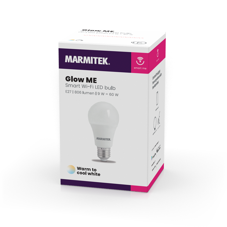 MARMITEK Glow ME Smart Wi-Fi LED E27 806lm 3