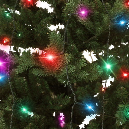 DELTACO Osvetlenie vianočného stromčeka RGB 2