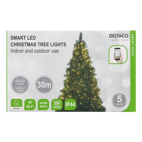 DELTACO SMART Vianočné osvetlenie na stromček 2