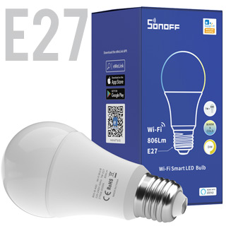 SONOFF B02-BL eWeLink Smart Žiarovka E27 W/C 3