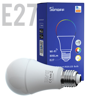 SONOFF B05-BL eWeLink Smart Žiarovka E27 RGB 6