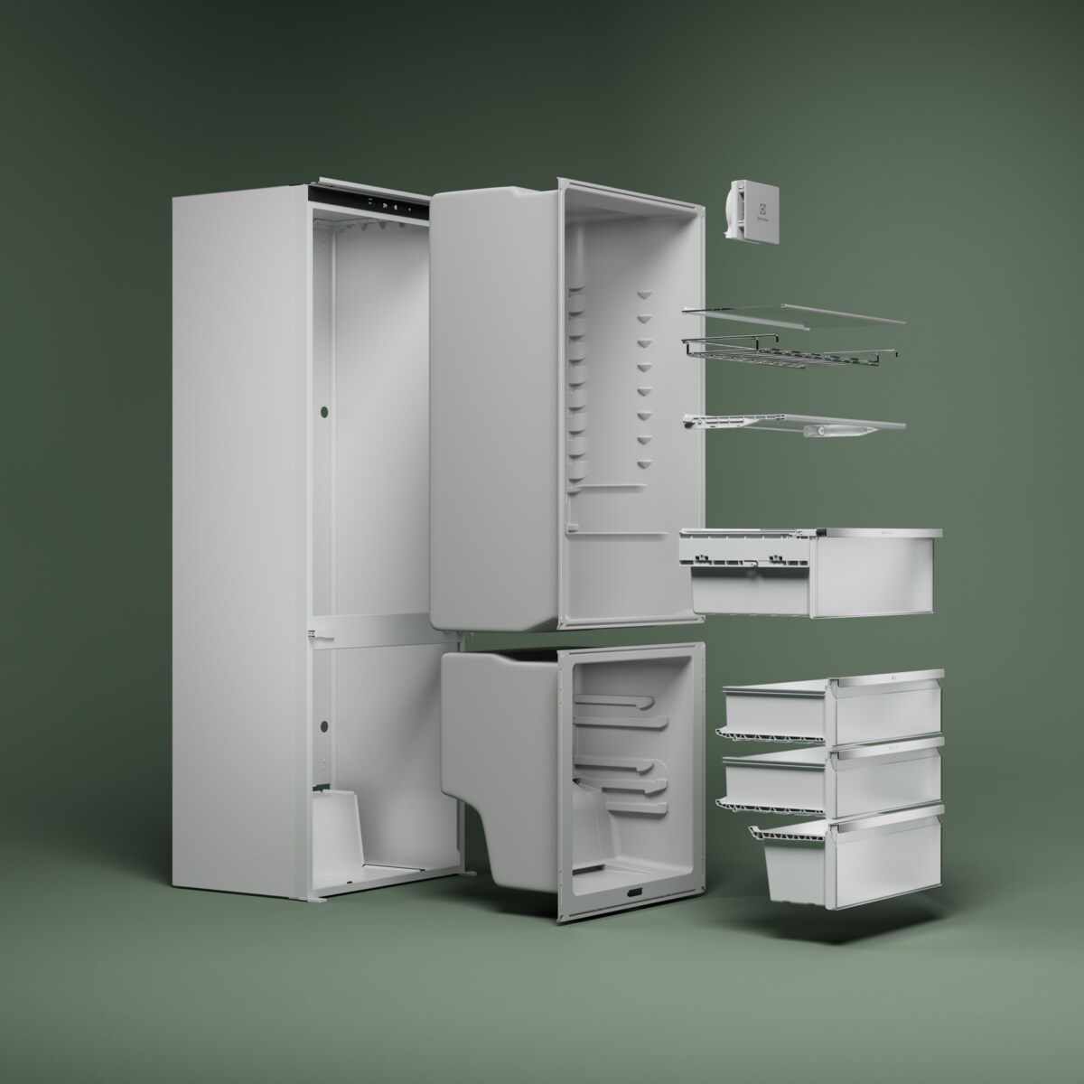 Electrolux - Vstavané chladničky s mrazničkou - ENP7TD75S