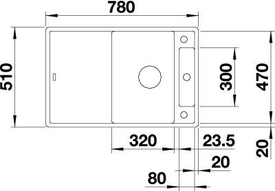 BLANCO AXIA III 45 S-4