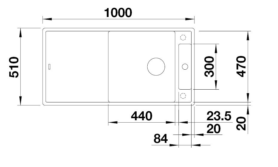 BLANCO AXIA III XL 6 S-4