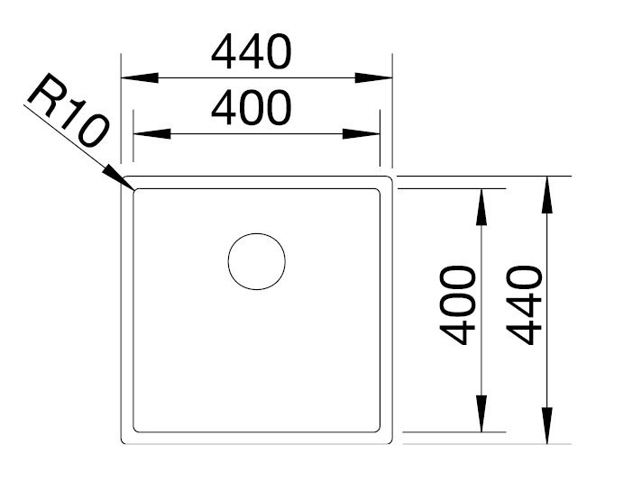 BLANCO CLARON 400-IF-2