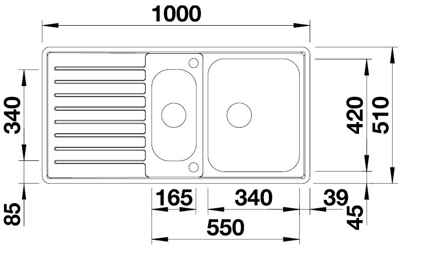 BLANCO CLASSIC Pro 6 S-IF