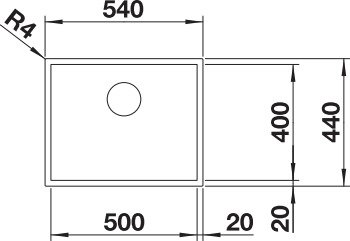 BLANCO ZEROX 500-IF Dark Steel-1