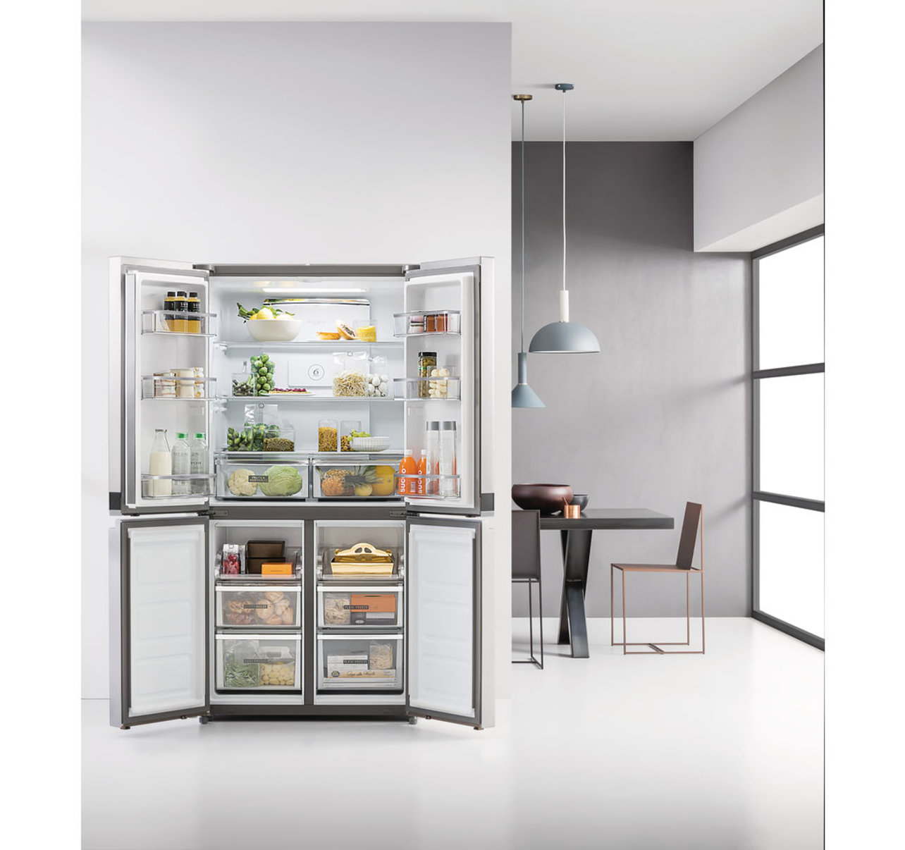 Whirlpool WQ9 B2L americká chladnička 3