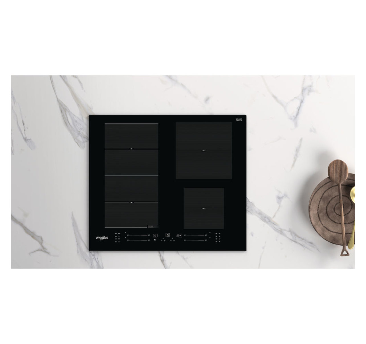 Whirlpool WF S4160 BF indukčná varná doska 3
