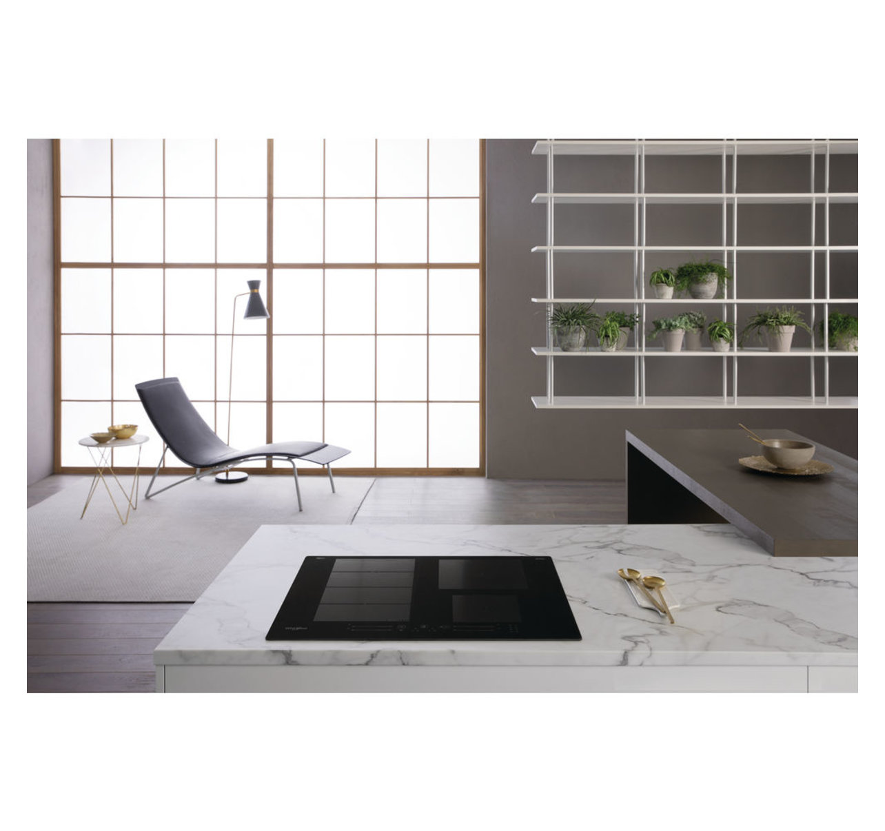 Whirlpool WF S4160 BF indukčná varná doska 8