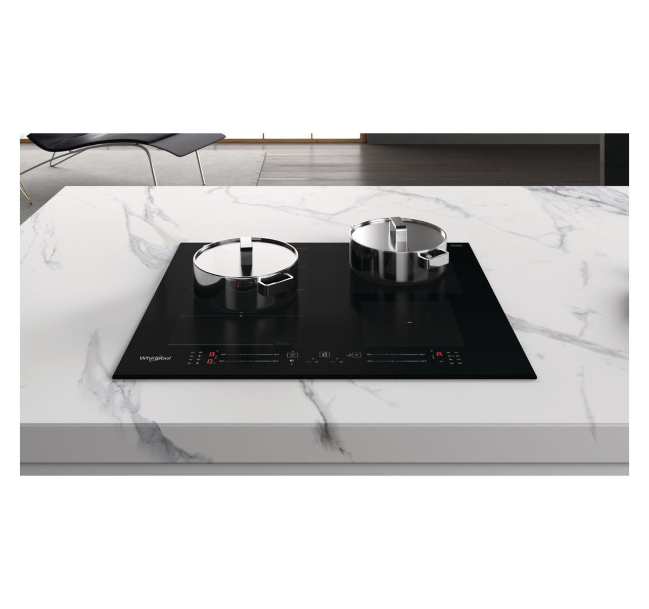 Whirlpool WF S4160 BF indukčná varná doska 11
