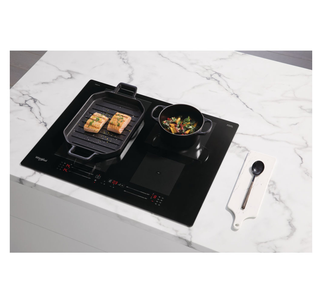 Whirlpool WF S4160 BF indukčná varná doska 14