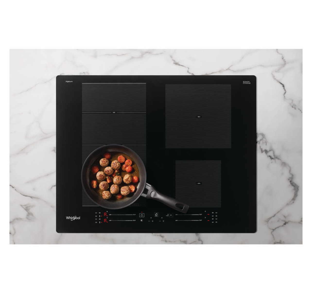 Whirlpool WF S4160 BF indukčná varná doska 16