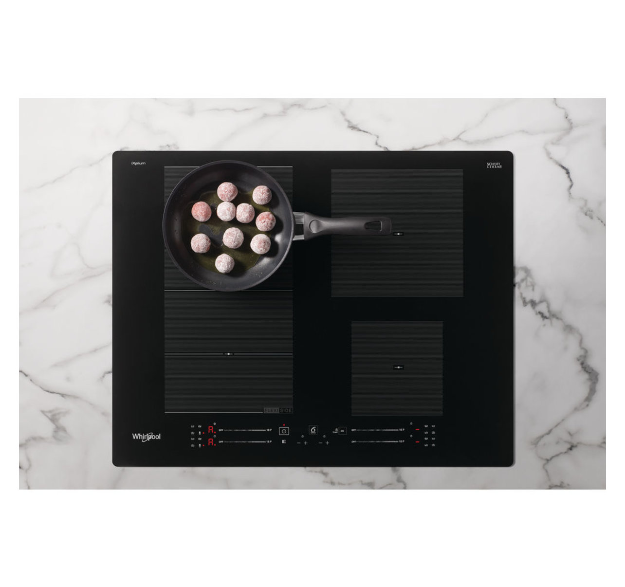 Whirlpool WF S4160 BF indukčná varná doska 17