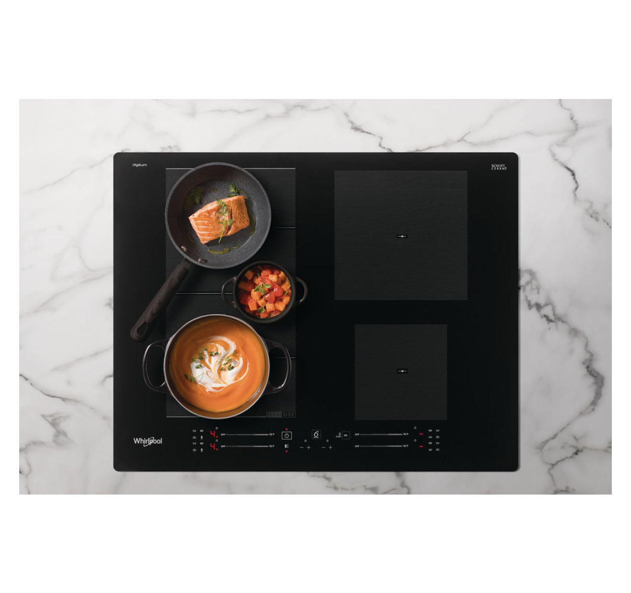 Whirlpool WF S4160 BF indukčná varná doska 21