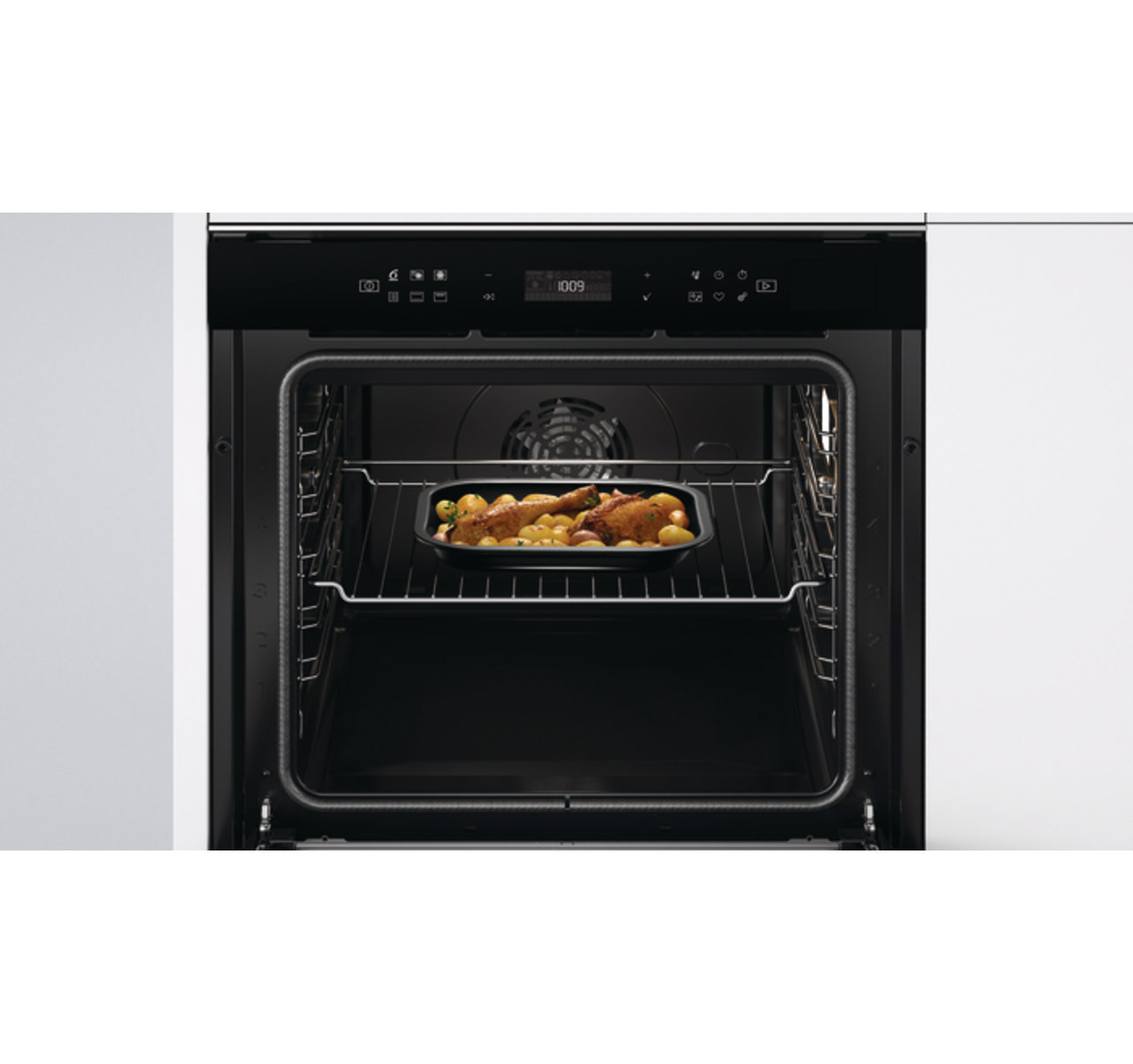 Whirlpool W7 OS4 4S1 P BL vstavaná rúra 11
