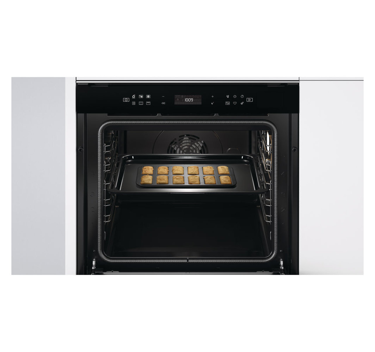 Whirlpool W7 OS4 4S1 P BL vstavaná rúra 12