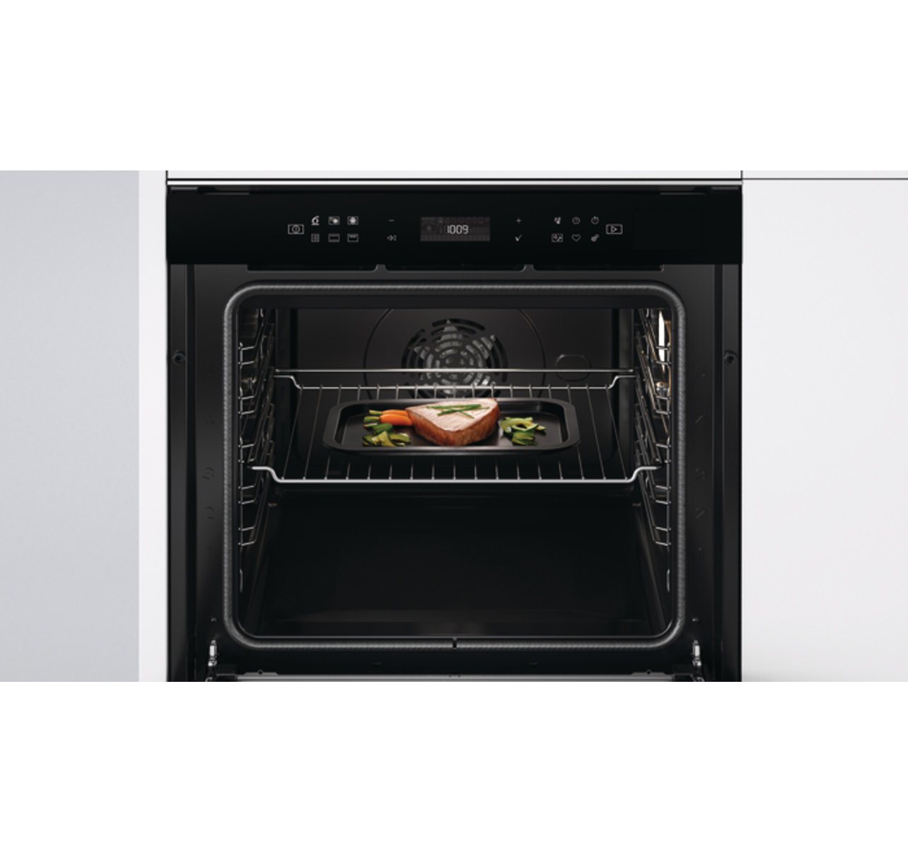 Whirlpool W7 OS4 4S1 P BL vstavaná rúra 14