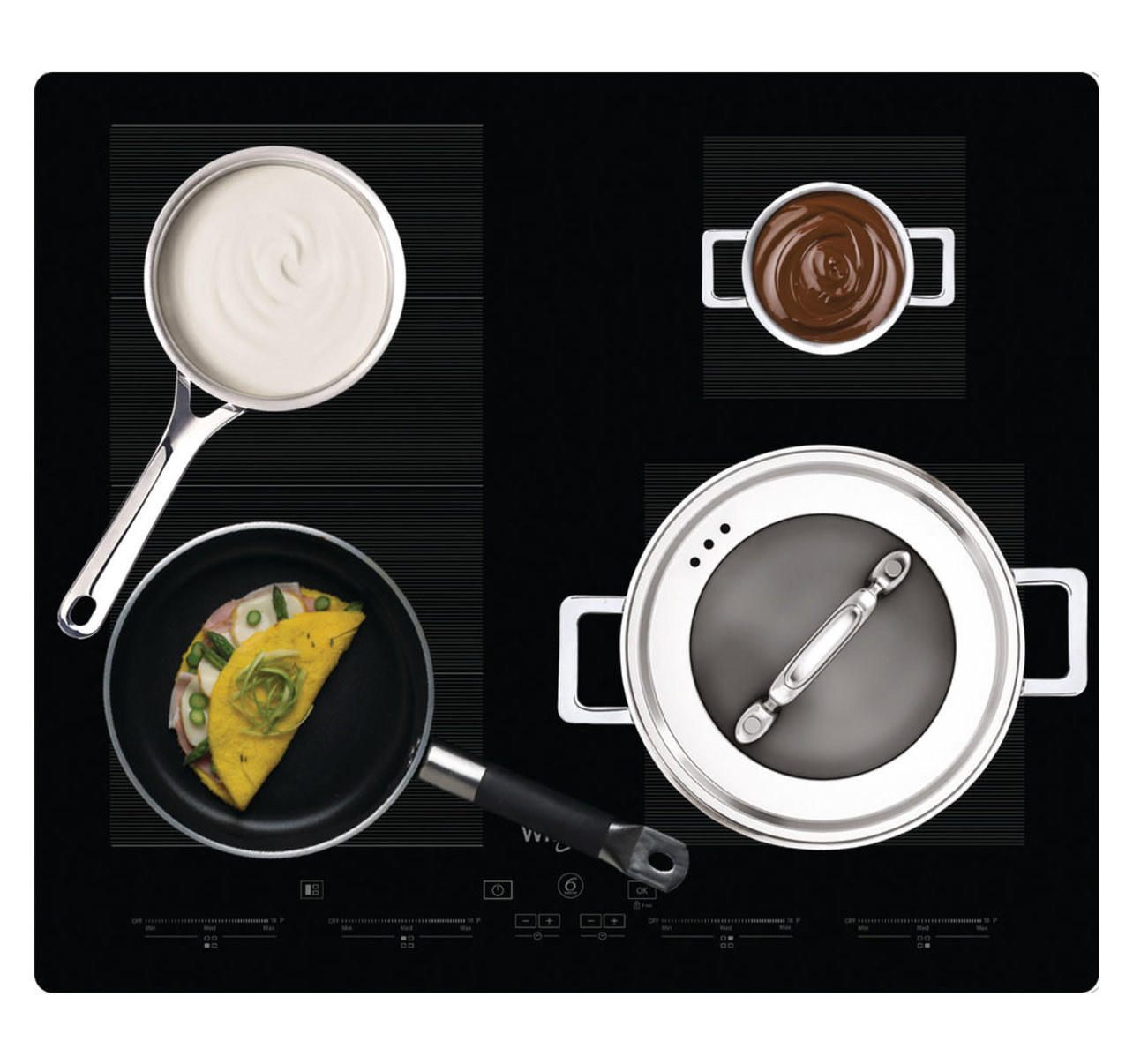 Whirlpool SMC 654 F/BF indukčná varná doska 9