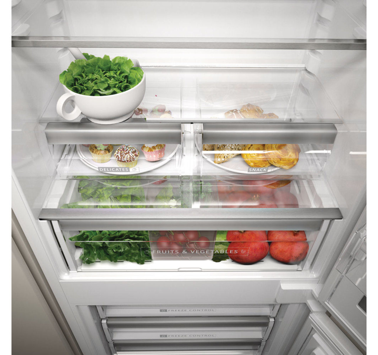Whirlpool SP40 801 EU 1 vstavaná kombinovaná chladnička 6