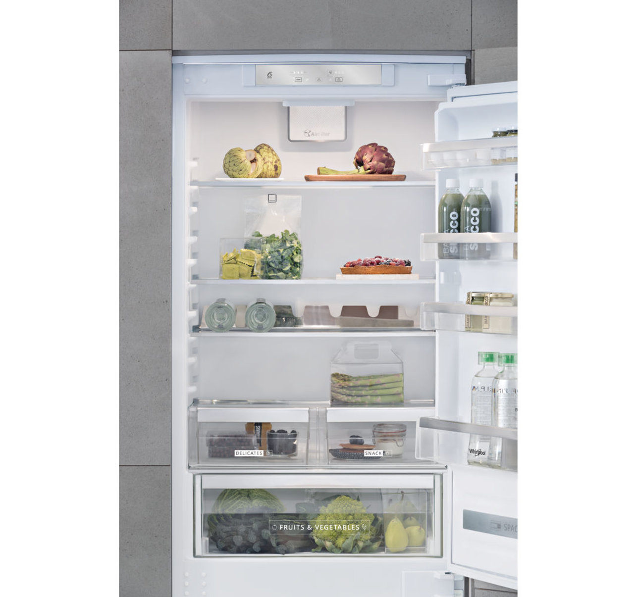 Whirlpool SP40 801 EU 1 vstavaná kombinovaná chladnička 11