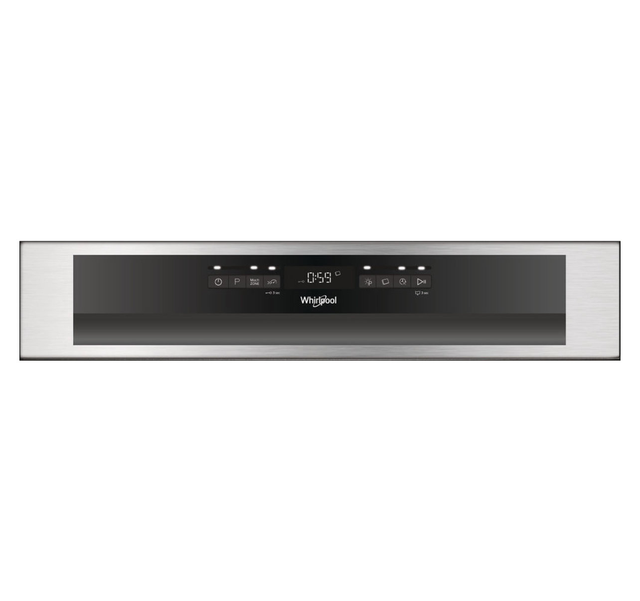 Whirlpool WBO 3O33 PL X umývačka riadu 60cm s predným panelom 2