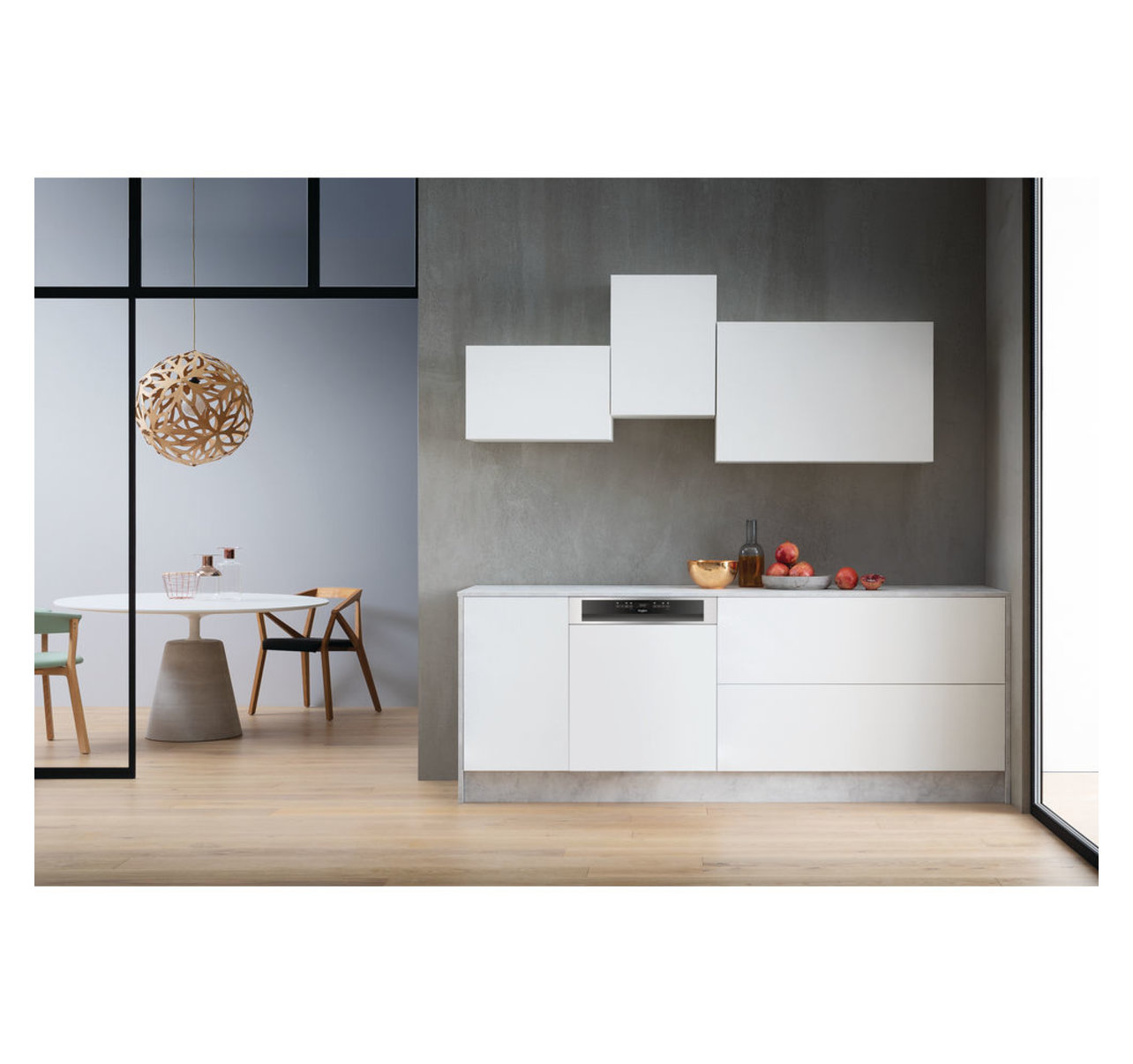 Whirlpool WBO 3O33 PL X umývačka riadu 60cm s predným panelom 4