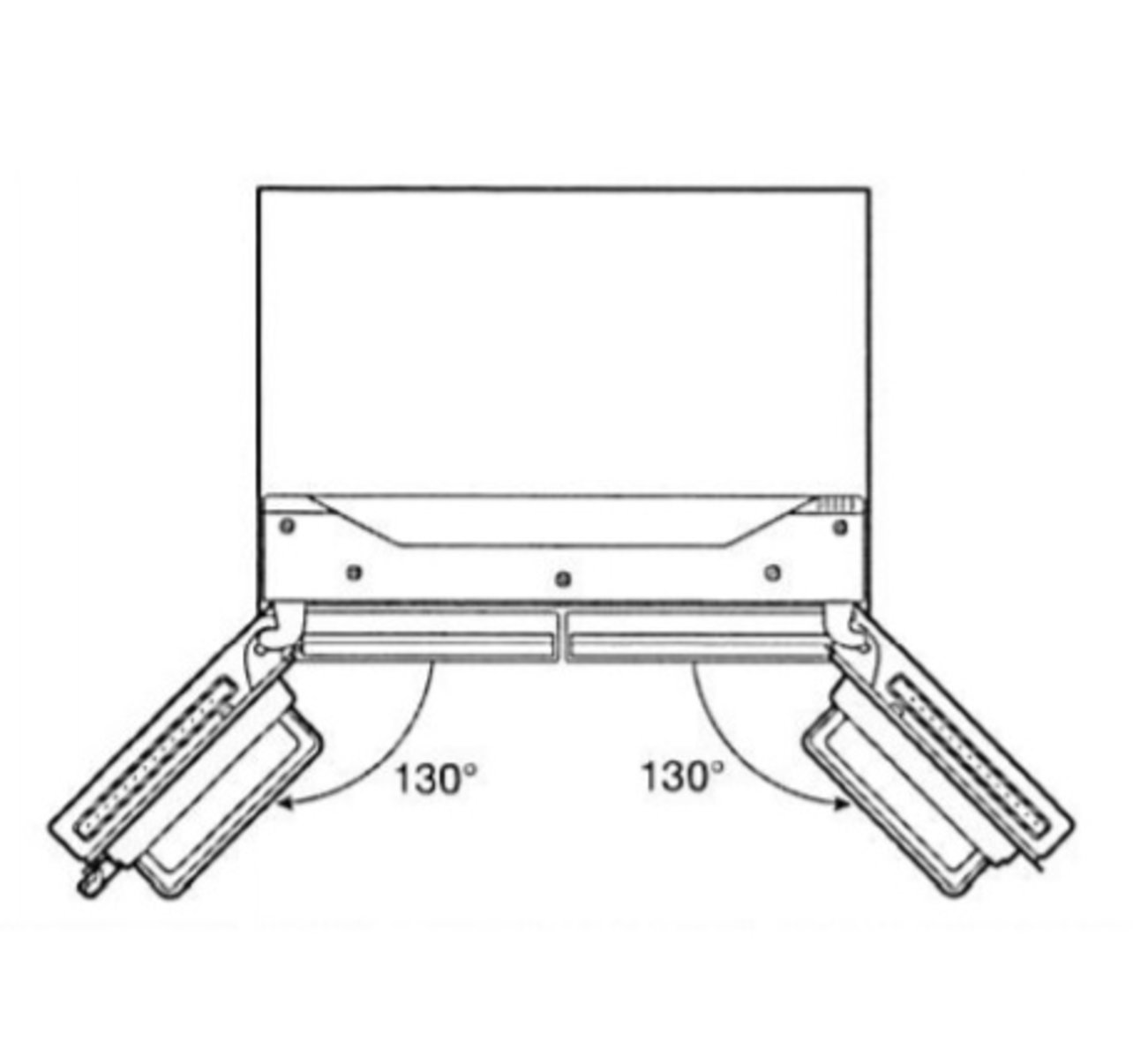 Whirlpool WQ9 B2L americká chladnička 11