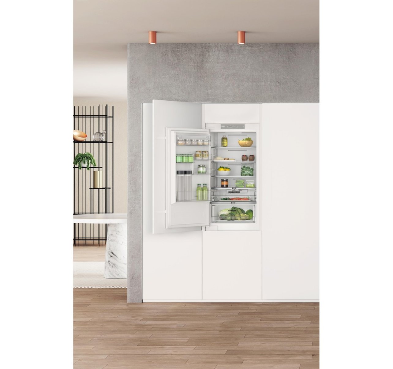 Whirlpool WHC18 T322 vstavaná kombinovaná chladnička 7