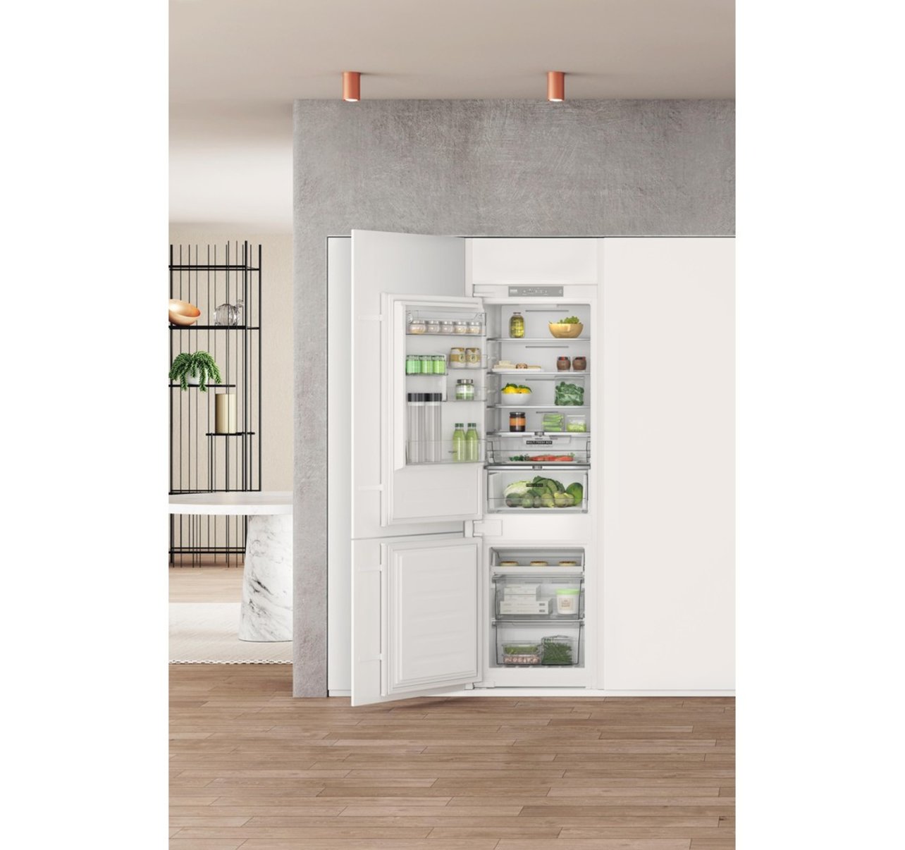 Whirlpool WHC18 T322 vstavaná kombinovaná chladnička 11