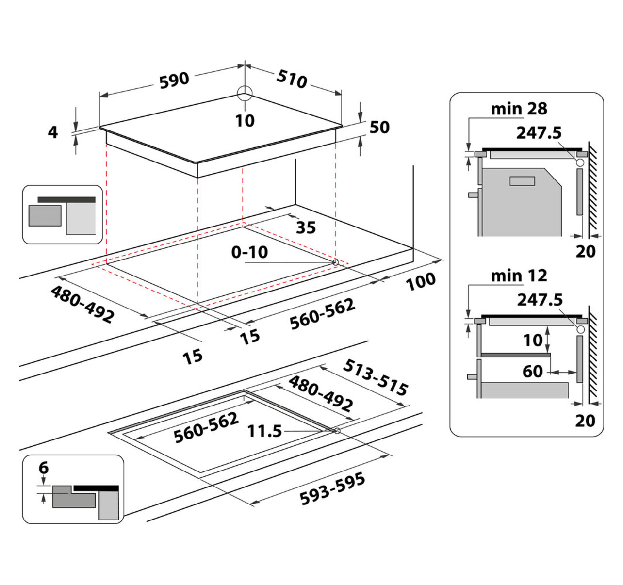 Whirlpool WL S7260 NE indukčná varná doska 10