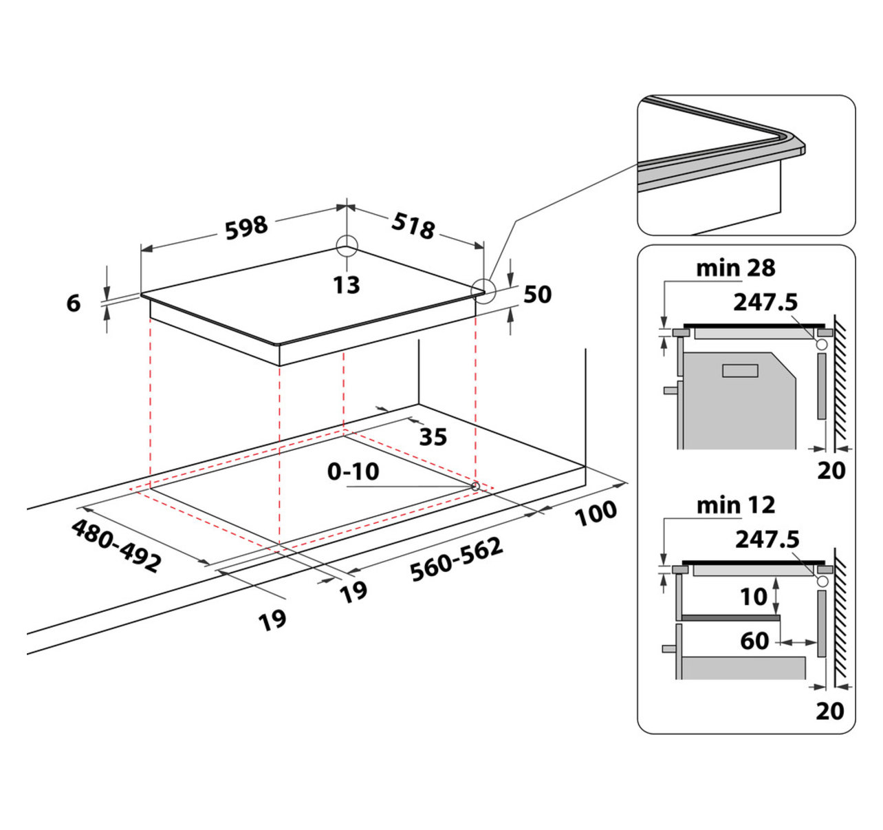 Whirlpool WL S8560 AL indukčná varná doska 10