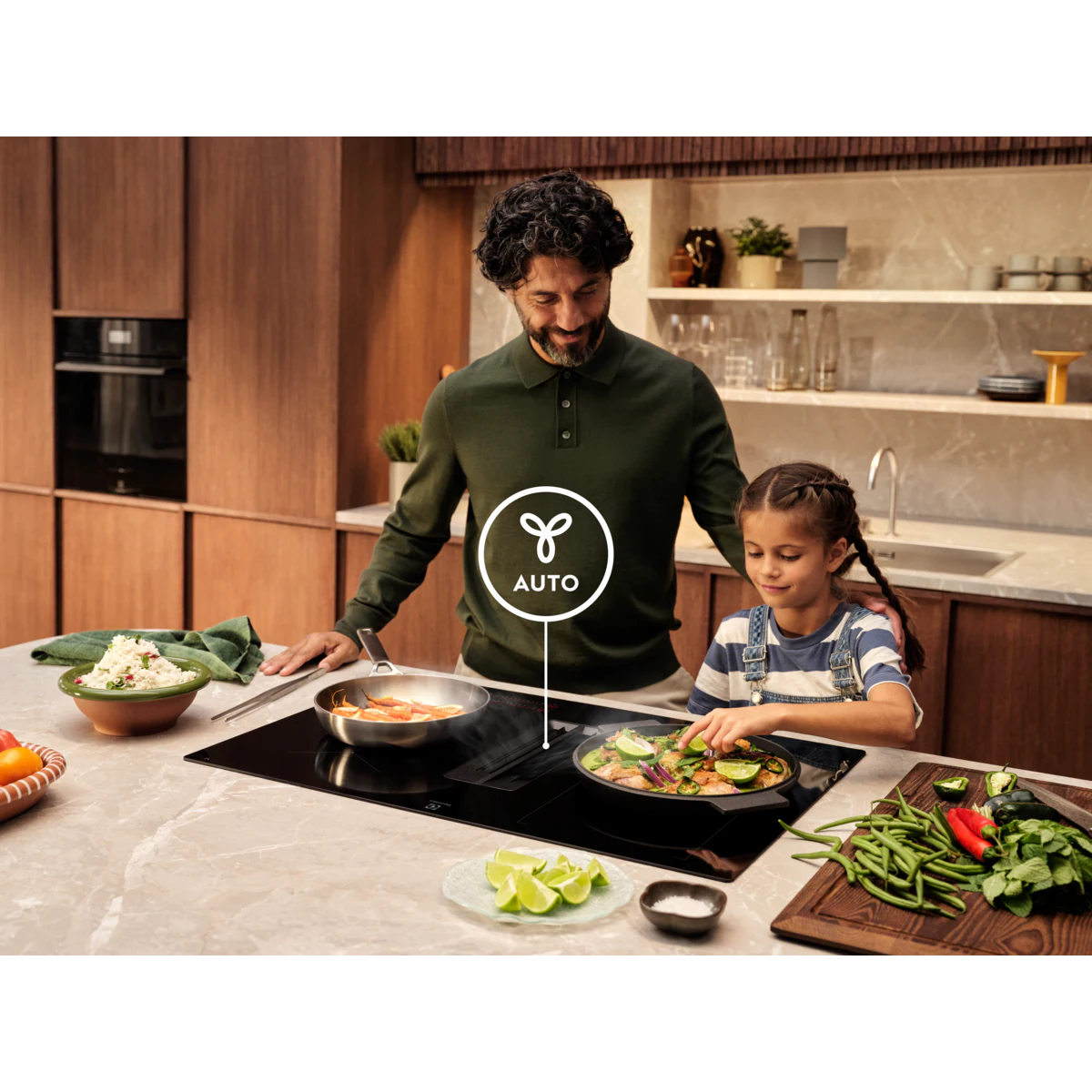 Electrolux - Kombinácie varného panela a odsávača - ECC8344
