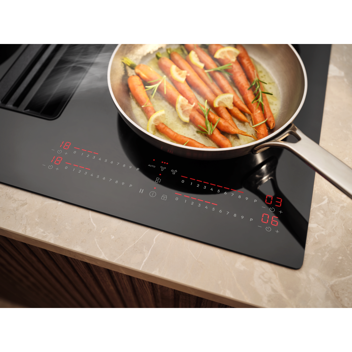 Electrolux - Kombinácie varného panela a odsávača - ECC8344