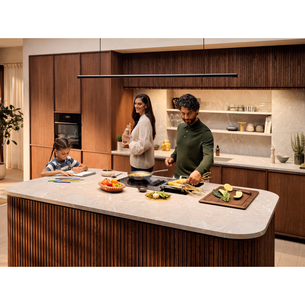 Electrolux - Kombinácie varného panela a odsávača - ECC8344